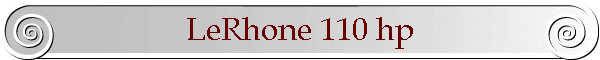 LeRhone 110 hp